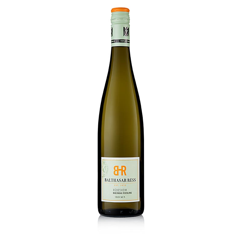 2021er Rüdesheim Riesling trocken, 12 % vol., B. Ress, BIO, 750 ml