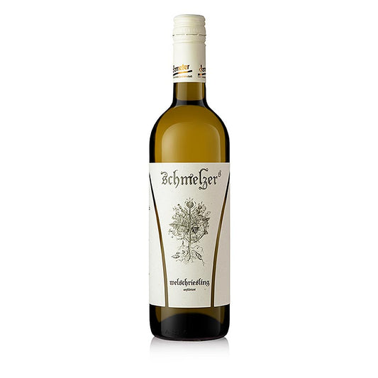 2022er Welschriesling unfiltriert, trocken, 12,5 % vol., Georg Schmelzer, BIO, 750 ml