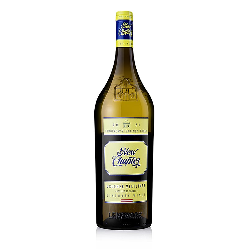 2021er Grüner Veltliner "New Chapter", trocken, 13 % vol., Lenzmark, 1,5 l