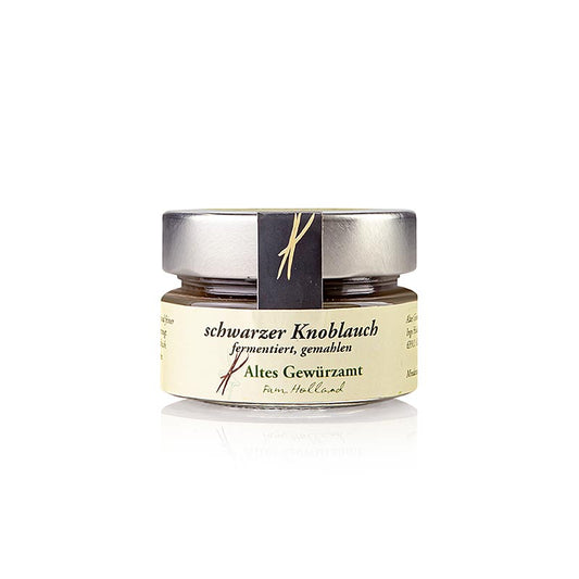 Schwarzer Knoblauch, gemahlen, fermentiert, Altes Gewürzamt, 25 g