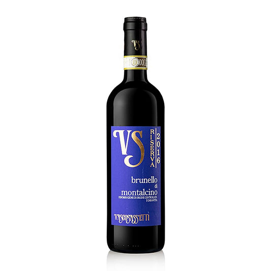 2016 Brunello di Montalcino RISERVA, trocken, 14,5 % vol., Vasco Sassetti, 750 ml