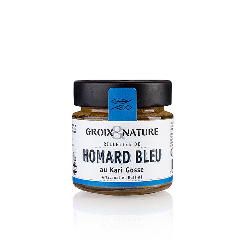 Hummer Rillettes mit Kari Gosse (bretonisches Curry), Groix & Nature, 100 g