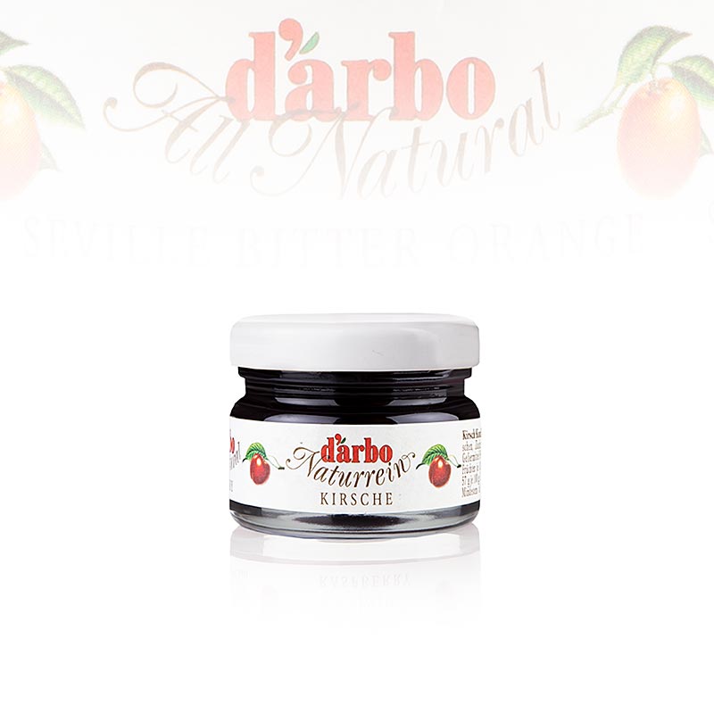 darbo - Kirsch Konfitüre Extra, Portionsgläser, 1,68 kg, 60 x 28 g
