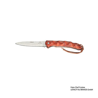 Damaszener Taschenmesser, in Holzschatulle, Chef Cuisine, 1 St