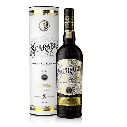 Single Malt Whisky Scarabus Batch Strength, 57 % vol., Islay Schottland, in GP, 700 ml