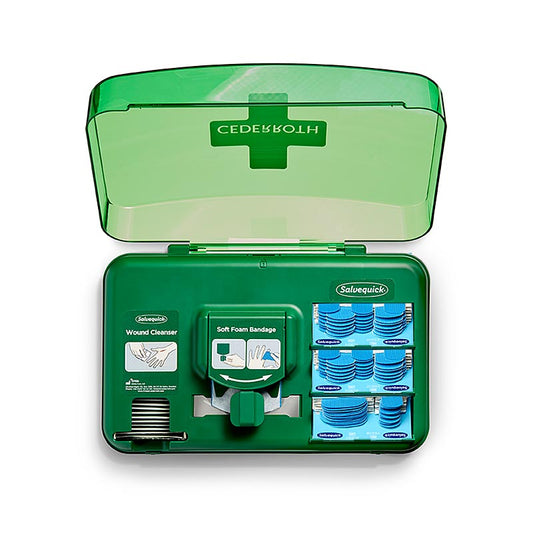 Wound Care Dispenser, Pflaster Station, blau (51011009), Cederroth, 1 St