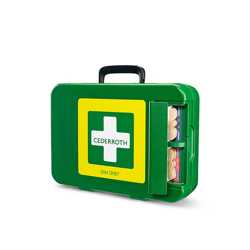 Cederroth - First Aid Kit, Erste Hilfe Koffer DIN 13157 (390104), 1 St