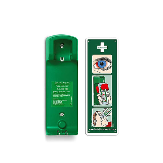 Cederroth - Wandhalterung für Eye Wash (Augendusche) 500 ml, (7200), 1 St