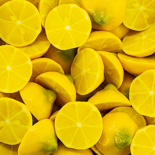 Zitronenhälften aus Schokolade, dobla (77312), 256 g, 36 St