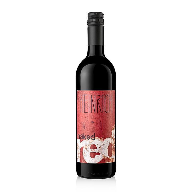 "Naked Red" Rotwein, trocken, 12,5 % vol., Gernot Heinrich, BIO, 750 ml