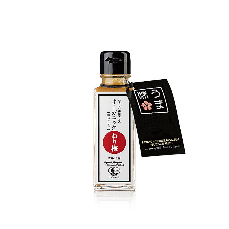 Bainiku -Neriume, gesalzene Pflaumen Paste, 3 Jahre gereift, Fukami, Japan, 110 g