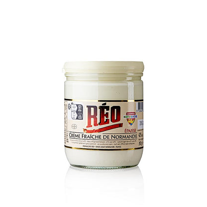 Crème Fraîche, 42% Fett, RÉO (Creme epaisse aus der Normandie), 392 g