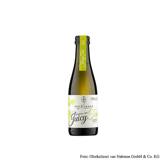 van Nahmen - Sparkling Juicy Tea - Verbene - Jasmin Tee - Riesling, BIO, 200 ml