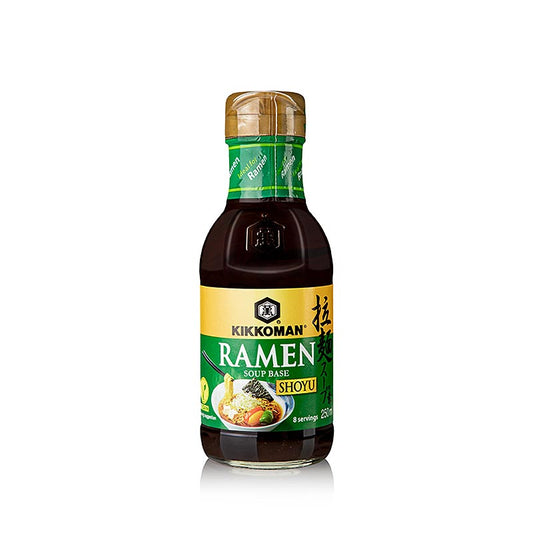 Ramen Suppen Basis Shoyu, Kikkoman, Japan, vegan, 250 ml