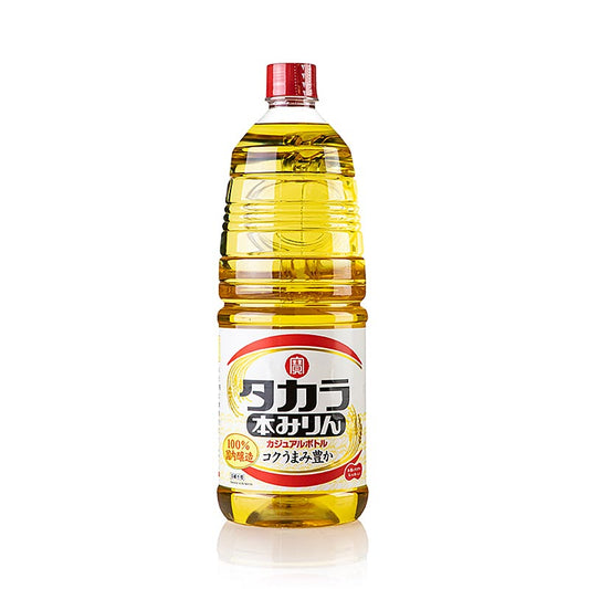 Mirin Takara Hon - süßer Reiswein, alkoholisches Würzmittel, 12,9 % vol., Japan (GVO), 1,8 l