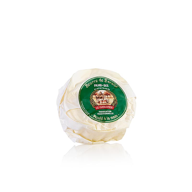 Salzbutter "Beurre de Baratte Moule Main" Demisel, Le Gaslonde, Frankreich, 125 g