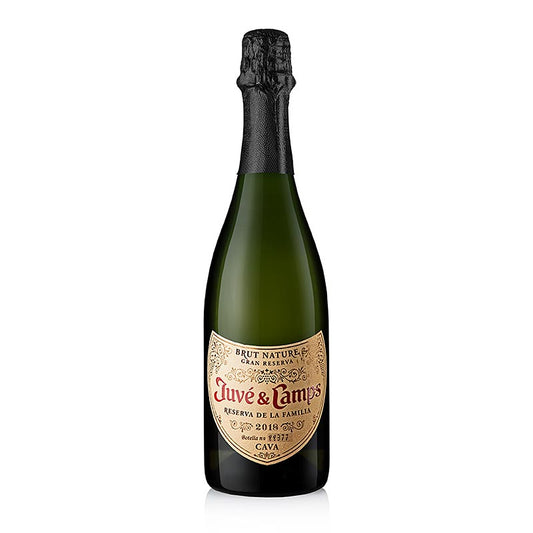 2018er Gran Reserva Familia, Cava, Brut Nature, 12 % vol., Juvé y Camps, BIO, 750 ml