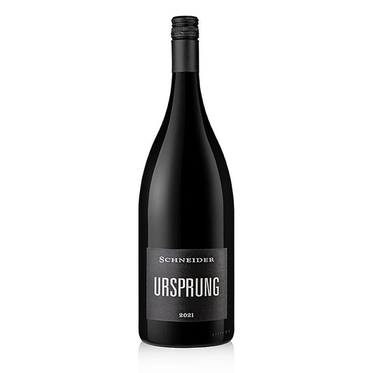 2021er "Ursprung" Rotweincuveé, trocken, 13 % vol., Magnum, Schneider, 1,5 l