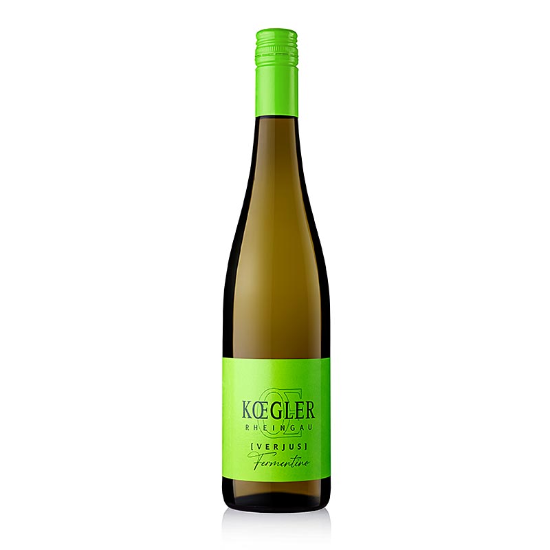 Verjus "Fermentino", 2022, aus dem Rheingau, 6% vol., Weingut-Koegler, 750 ml