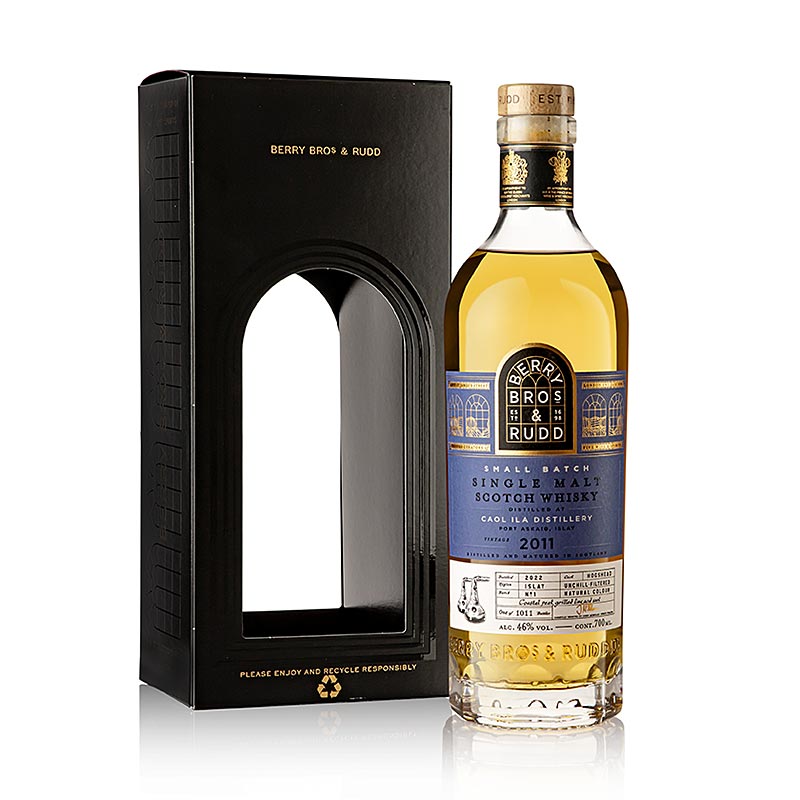 Single Malt Whisky Caol Ila 2011/2022 Berry Brothers, 46 % vol., Islay, 700 ml