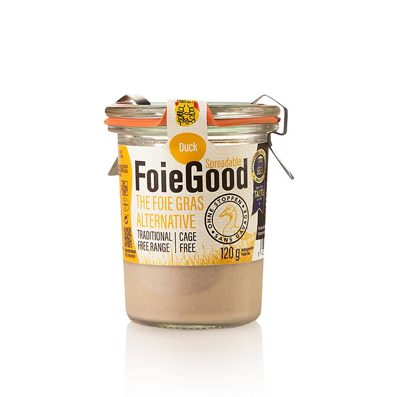 Entenleber Pastete / Aufstrich, FoieGood (ohne Stopfen), 120 g