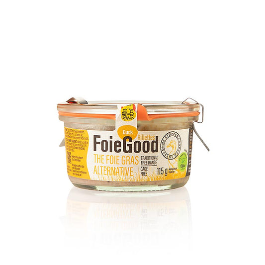 Enten Rillette ohne Leber, FoieGood, 115 g