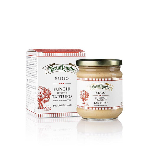 TARTUFLANGHE Steinpilze- und Trüffel Sauce, 180 g