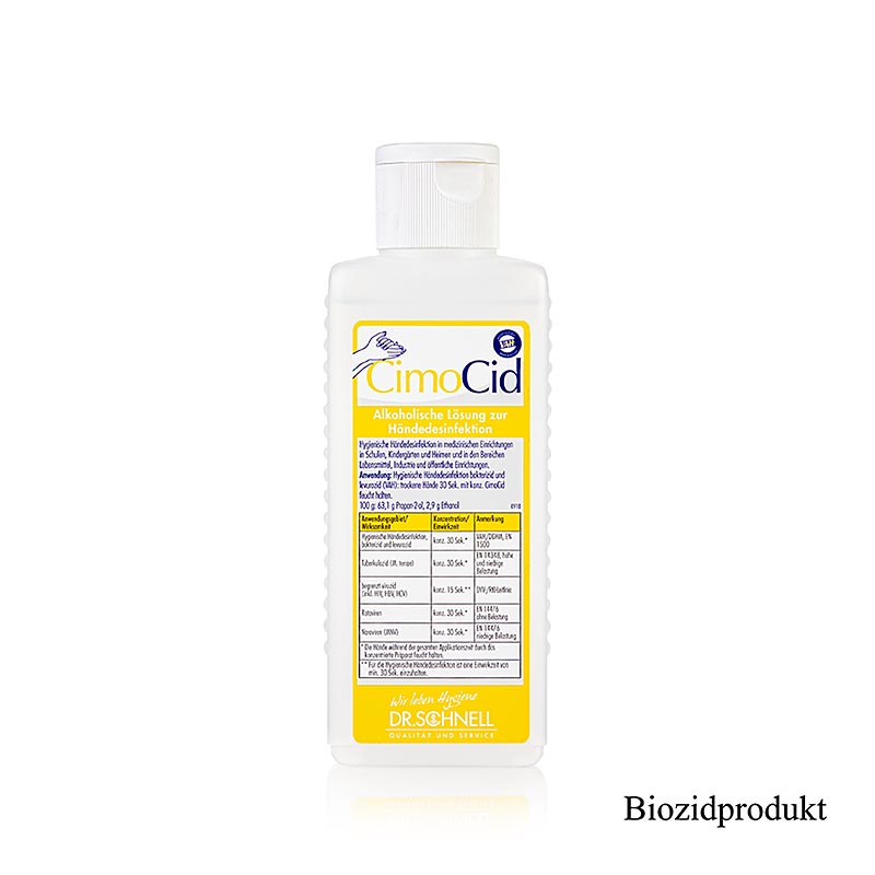 Dr. Schnell - Händedesinfektion CimoCid , Kittelflasche, 150 ml, 150 g