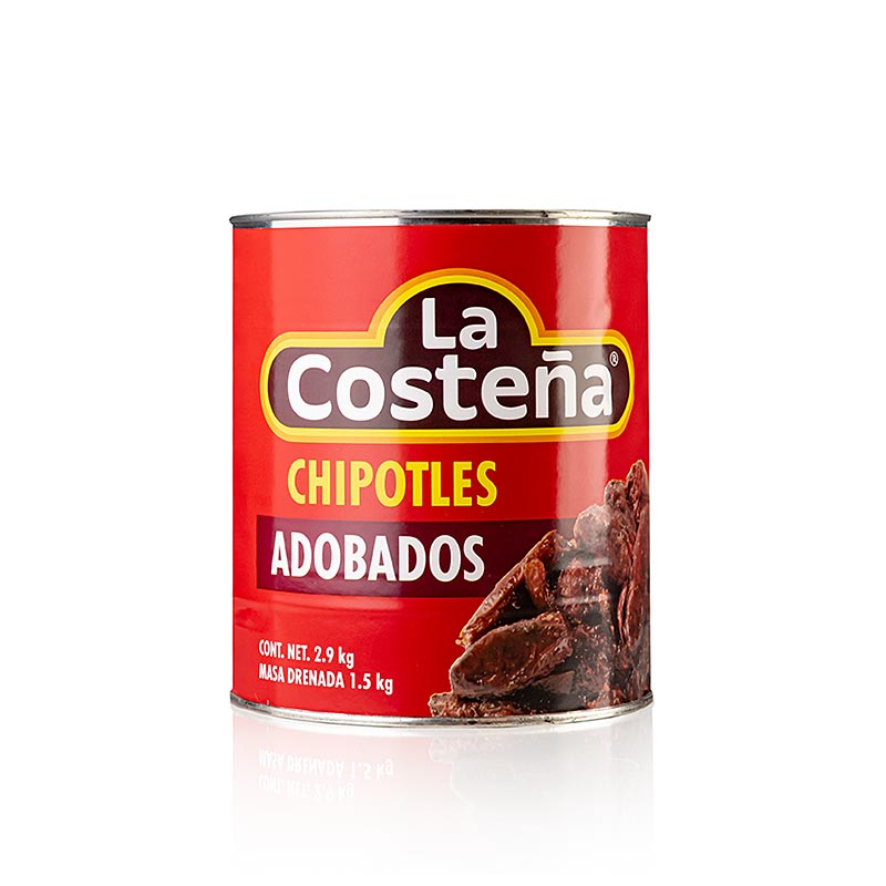Sierra Madre - Chili Schoten Chipotles, geräuchert, in Adobosauce, La Costena