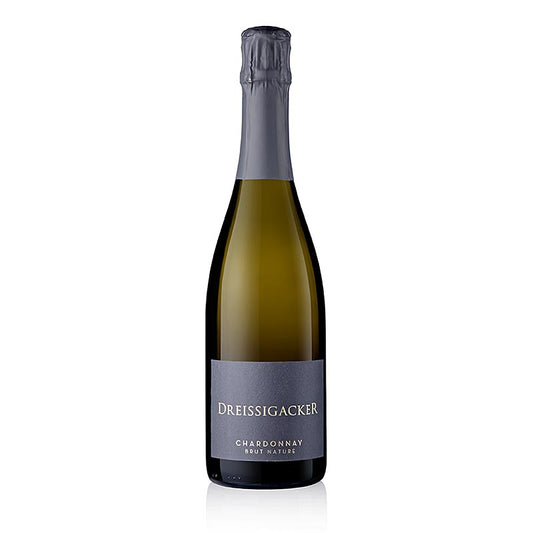 2020er Chardonnay Sekt, brut, 12 % vol., Dreissigacker BIO, 750 ml