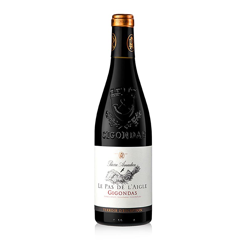 2019er Gigondas Pas de L´Aigle, trocken, 15% vol., Amadieu, 750 ml