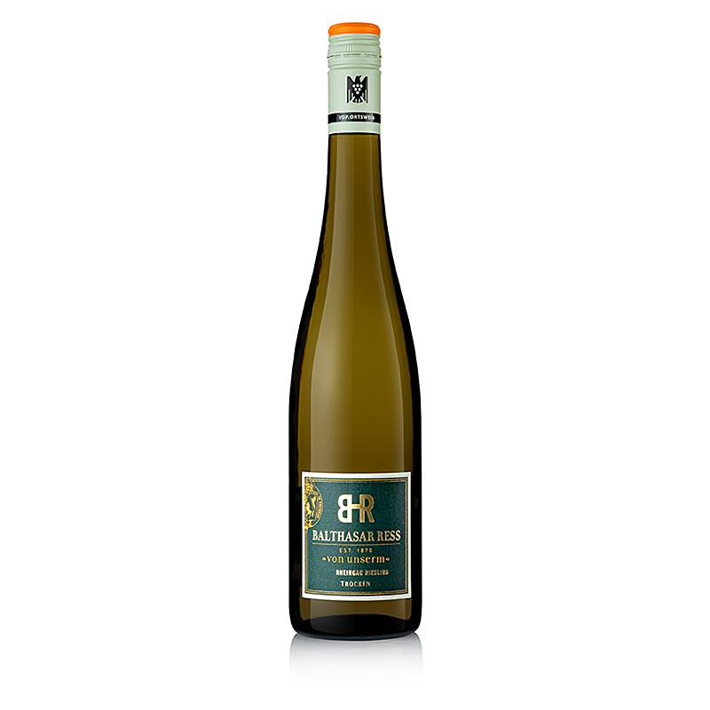 2022er "Von Unserm Riesling", trocken, 12 % vol., Balthasar Ress, vegan, BIO, 750 ml