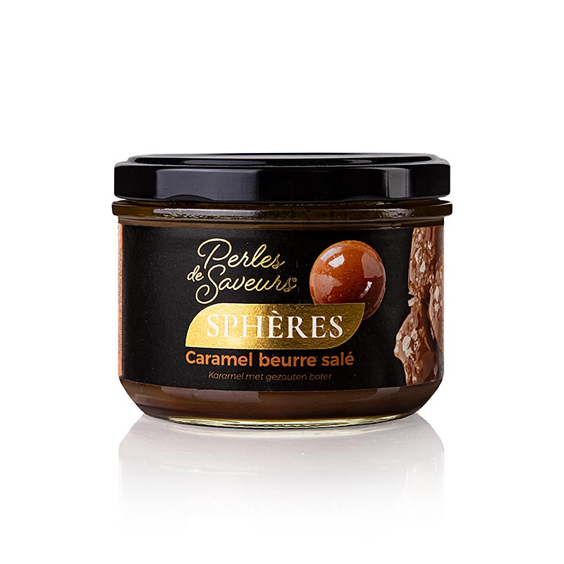 GlobeXplore - Würzkaviar Sphären "Salz Karamell", 20mm Spherical, Perles de Saveurs, 250 g, ca
