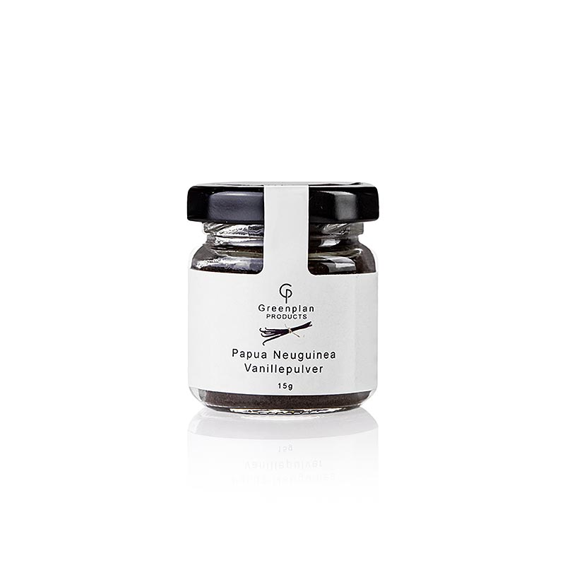 Vanillepulver (gemahlene Vanille) Papua Neuginea, Greenplan, 15 g