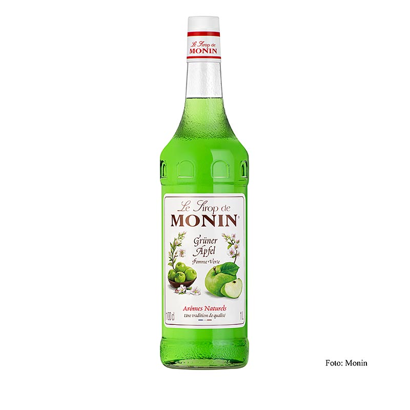 Monin Grüner Apfel Sirup, 1 L