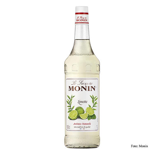 Monin Limetten Sirup aus grünen Limetten 1:8, 1 l