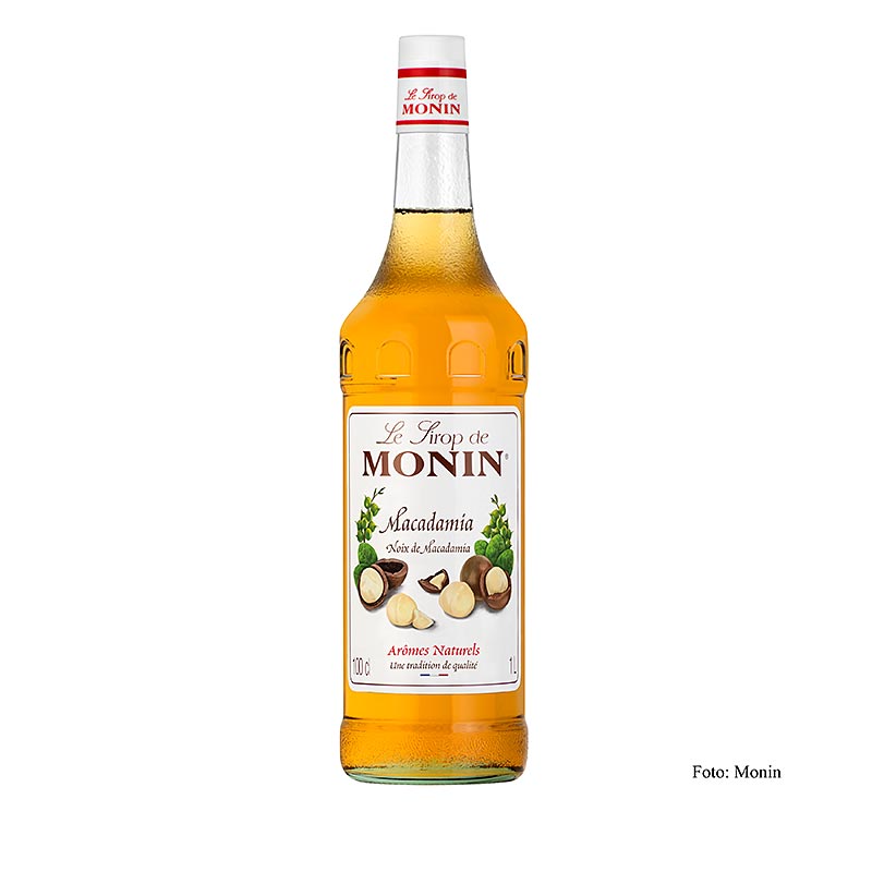 Monin Macadamia Nuss Sirup, 1 L
