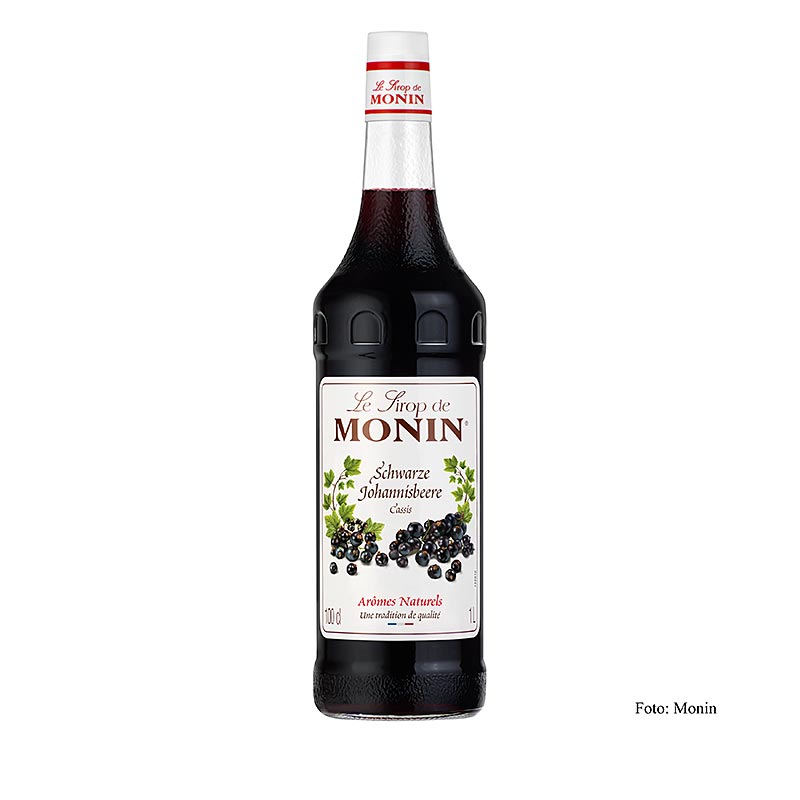 Monin Schwarze Johannisbeere (Cassis) Sirup, 1 L