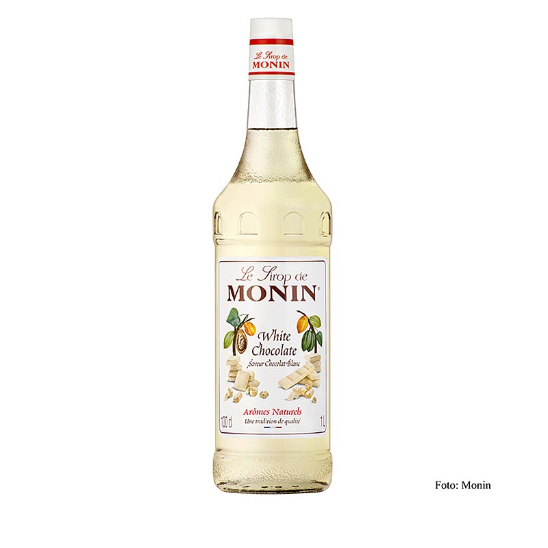 Monin Weiße Schokolade Sirup 1:8, 1 l
