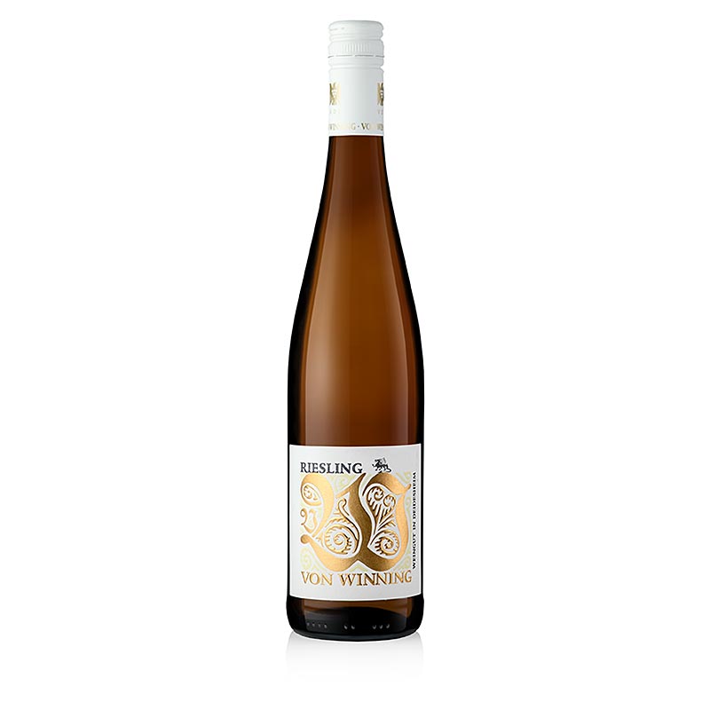 Von Winning 2022 Riesling "Drache" trocken Weißwein Gutswein Pfalz 0,75l, 750 ml