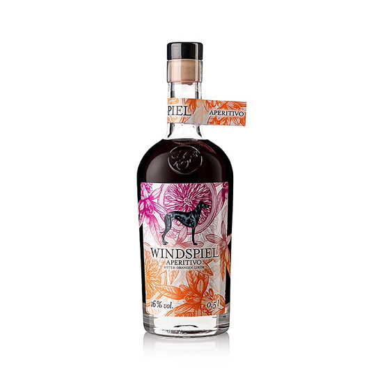 Windspiel Aperitifo Bitter Orange Likör aus der Eifel, 16% vol., 500 ml