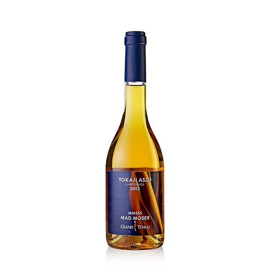 2013er "Tokaj 6 Puttonyos MM555", süß, 9,5 % vol., Mad Moser (blaue Kapsel), 500 ml