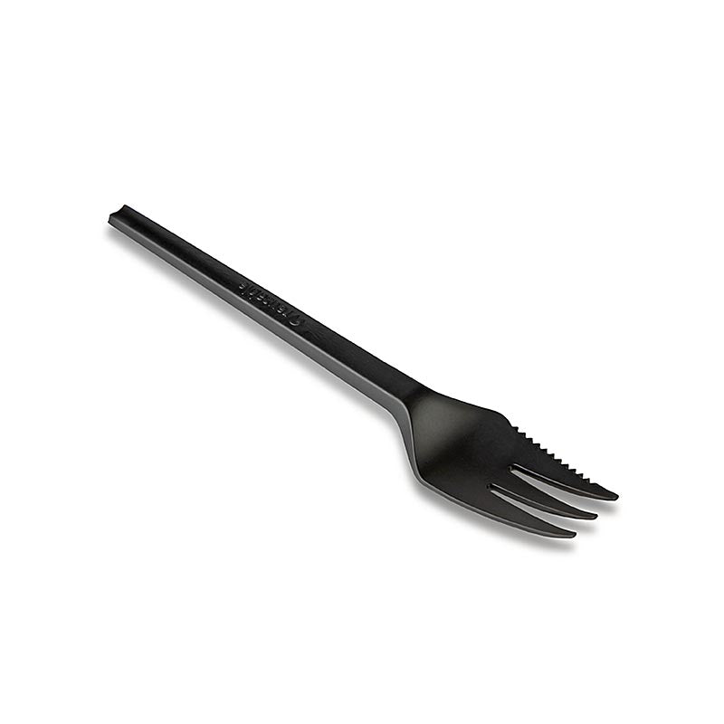 Naturesse Snack Gabel, schwarz, 1.000 St