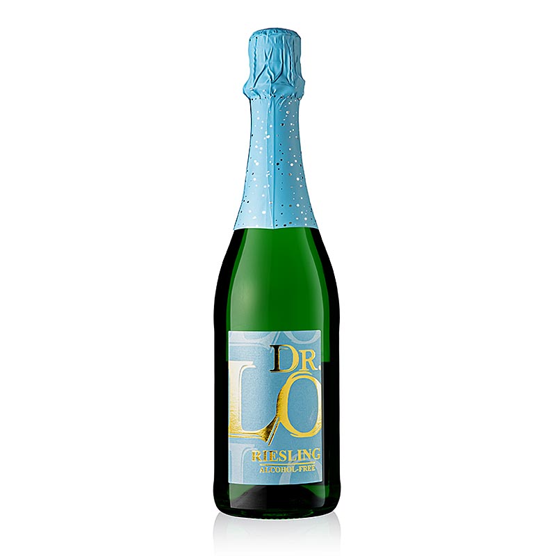 Dr.LO Riesling Sparkling, Schaumwein, alkoholfrei, Dr.Loosen, 750 ml