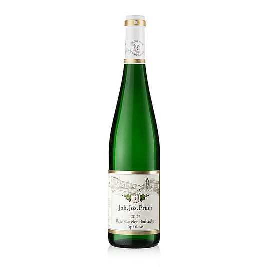 2022er "Bernkasteler Badstube" Riesling Spätlese, süß, 8,5 % vol., J.J. Prüm, 750 ml