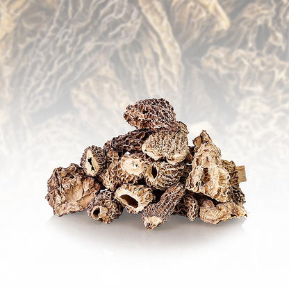 Spitzmorchel-Köpfe, Jumbo, getrocknet, Borde, 800 g