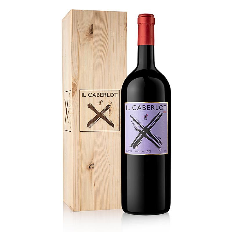 2020er Il Caberlot trocken, 13,5% vol., Carnasciale, Magnum, 1,5 l