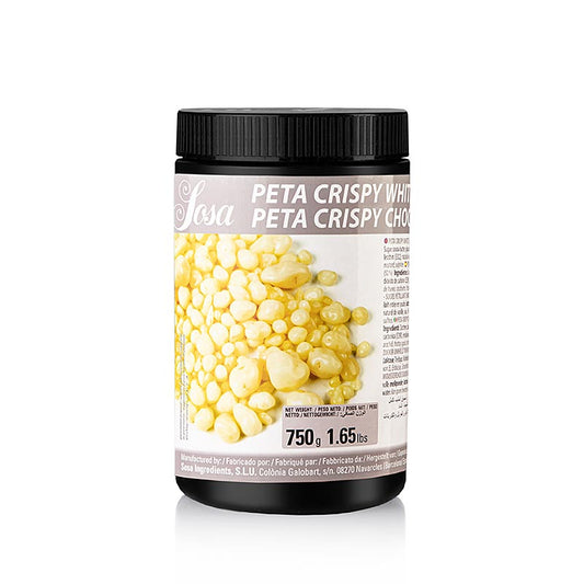 Sosa Peta Crispy, in weiße Schokolade gehüllt, Knall Brause, 750 g