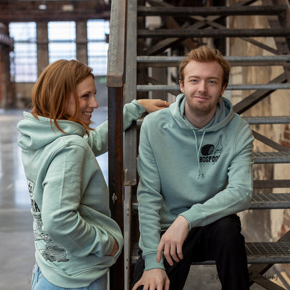 BOS FOOD Hoodie "Trüffel", Farbe Salbei, Größe XXL, 1 St