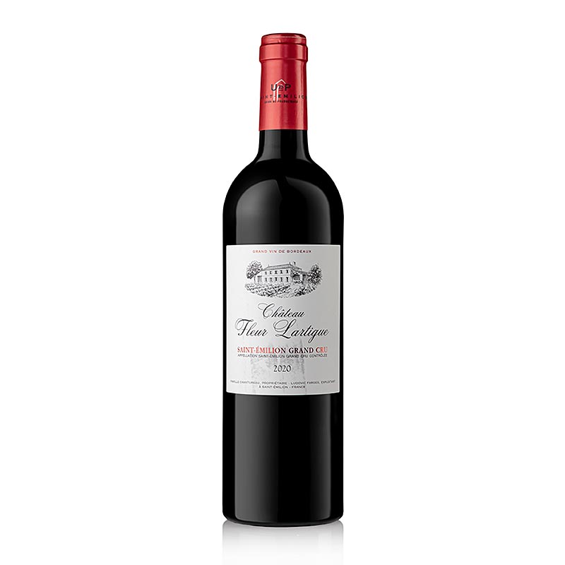 2020er Rotwein St. Emilion Grand Cru, trocken 14% vol., Chateau Fleur Lartigue, 750 ml